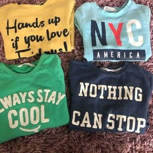 Boy’s H&M Sweatshirt Bundle Size 6-8